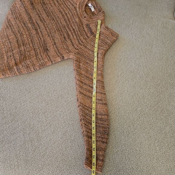 Madewell Brown Space-Dyed Prentess Wool Alpaca Blend Sweater - Size Small - Picture 12 of 14